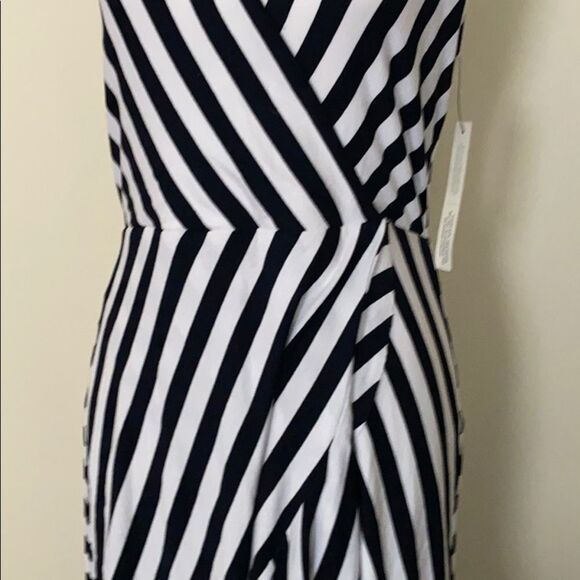 NWT Anthropologie Bailey/44 Wrap Striped Dress M - Picture 4 of 12